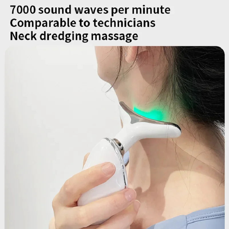 LED Neck & Face Lifting Massager