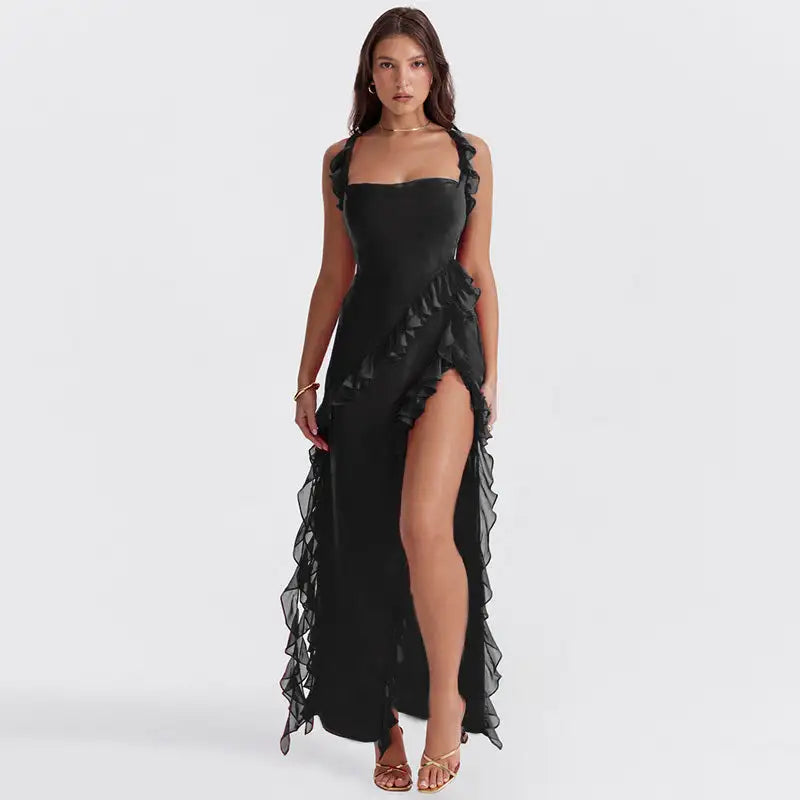 Sexy Ruffles Summer Dress