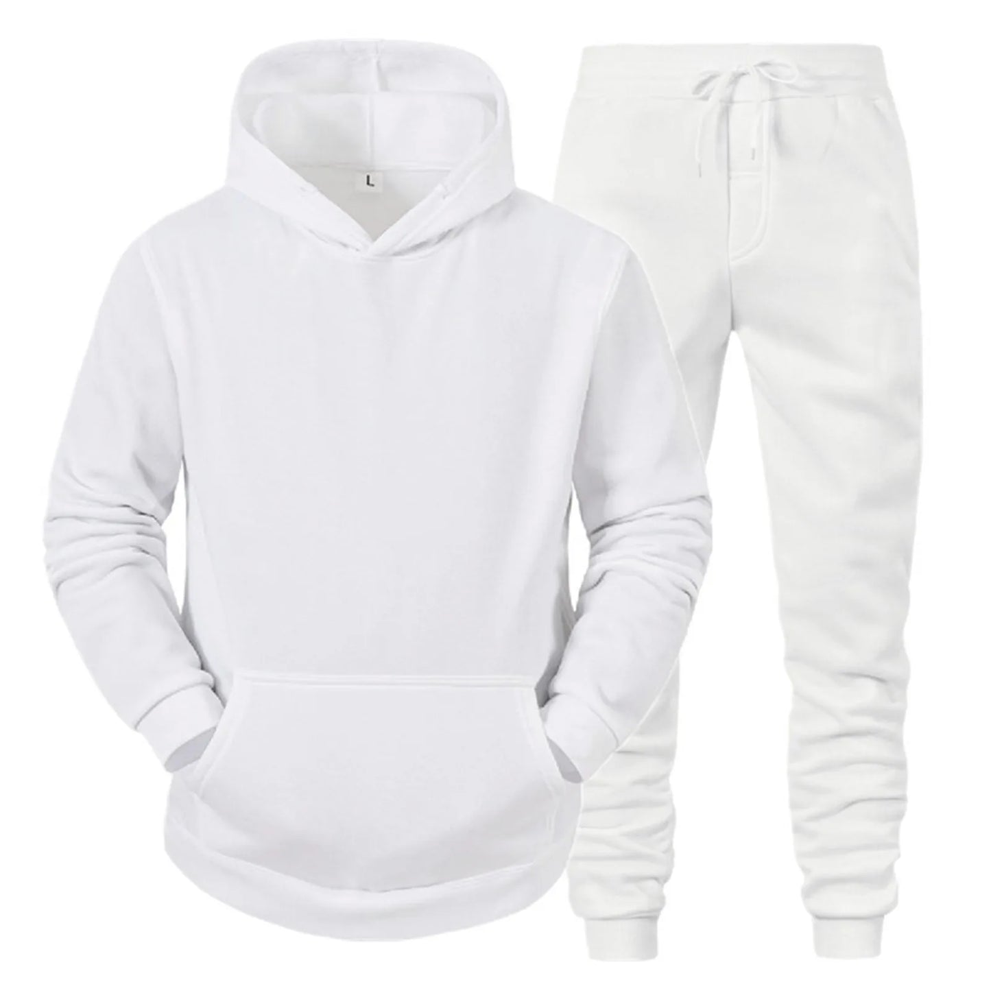 Men's Hooded Sweatshirts and Men Pants Casual Men's Tracksuit Sportswear Autumn Winter Men Suit Men's Clothing Leisure Sets Male