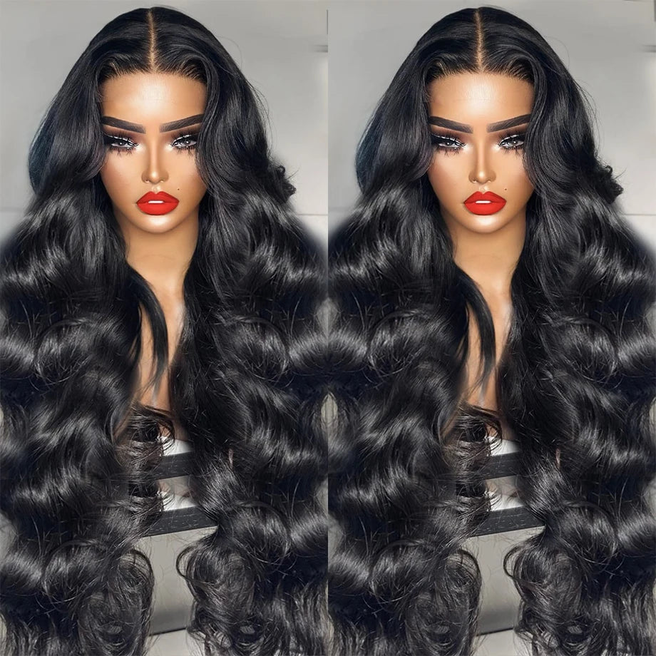 HD Lace Frontal Wig Human Hair 200 Density 13x4 13x6 Body Wave Lace Front Wigs For Women Lace Human Hair Wigs Bling