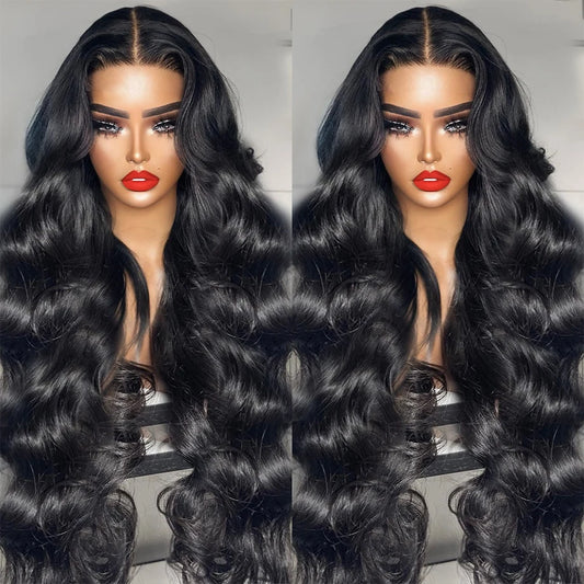 HD Lace Frontal Wig Human Hair 200 Density 13x4 13x6 Body Wave Lace Front Wigs For Women Lace Human Hair Wigs Bling