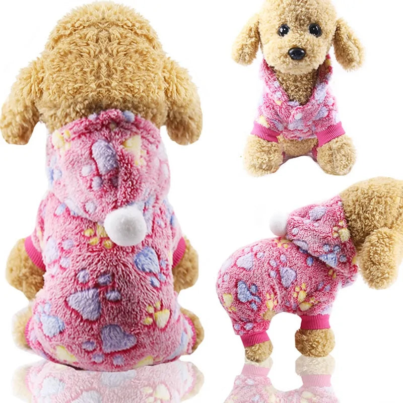 Dog Clothes Pajamas Fleece